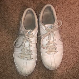Dirty old cheer shoes